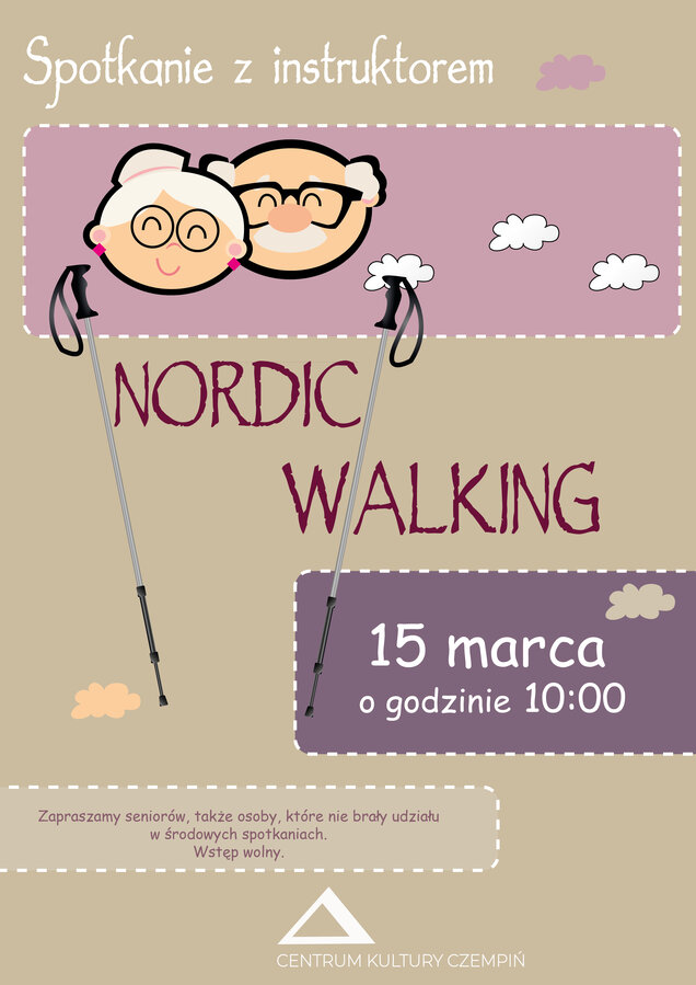 Spotkanie z instruktorem nordic walking