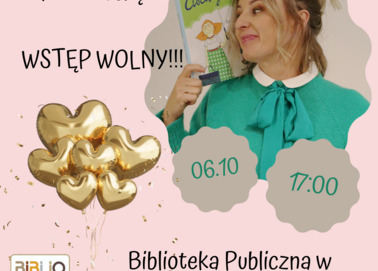 SPOTKANIE I WARSZTATY DLA DZIECI Z ELIZĄ PIOTROWSKĄ