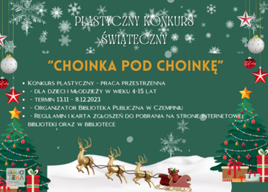 Biblioteczny konkurs bożonarodzeniowy