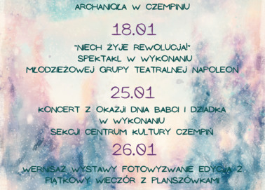 Styczeń z Centrum Kultury Czempiń