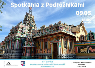 Spotkania z podróżnikami - Sri Lanka z Martą Błaszczak