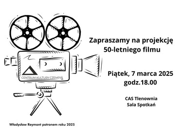 Projekcja pięćdziesięcioletniego filmu