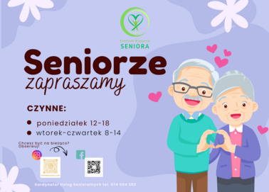 Seniorze zapraszamy