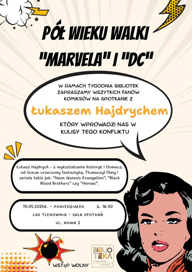 Spotkanie z Łukaszem Hajdrychem 