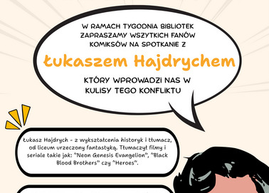 Spotkanie z Łukaszem Hajdrychem 