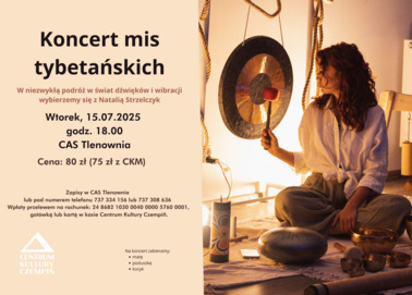Koncert mis tybetańskich - edycja lipcowa