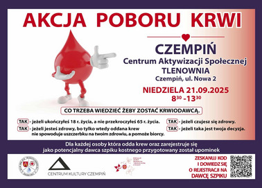 Wrześniowa akcja poboru krwi